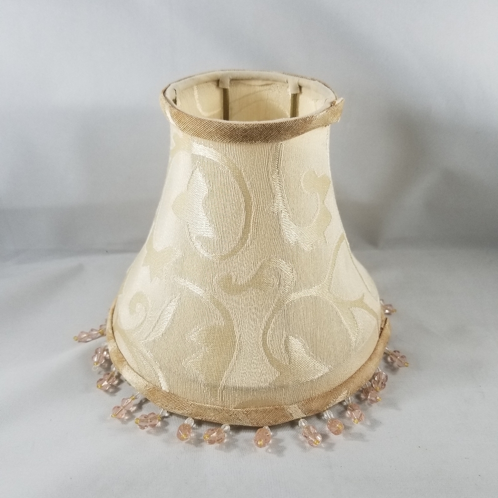 PartyLite Peg Candleholder Classic Celebrations Ivory Shade Beads Replacement
